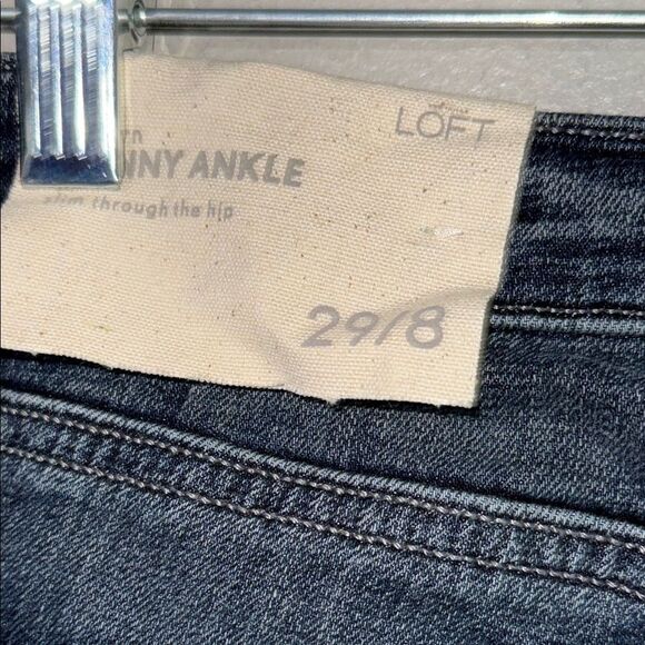 LOFT Modern Skinny Ankle Jean 29/8 - Picture 8 of 10